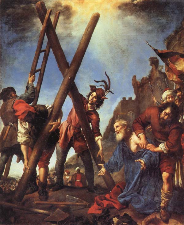 St.Andrew before the Cross